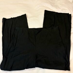 INC International Concepts Black Baggy Pants